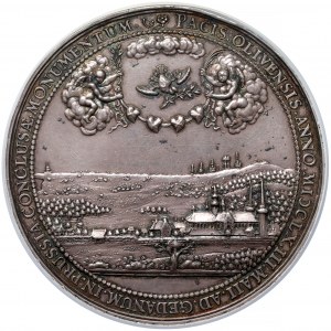 Jan II Kazimierz, Medal Pokój w Oliwie 1660 (Höhn)