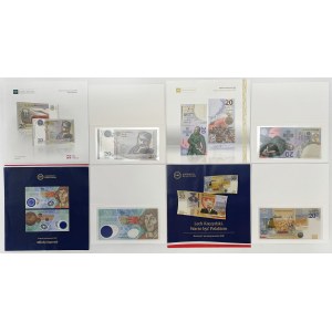 Banknoty kolekcjonerskie NBP - zestaw (15)