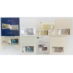 Banknoty kolekcjonerskie NBP - zestaw (15)