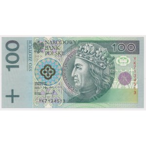 100 zł 1994 - YK - seria zastępcza