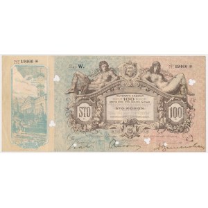 Lwów, Asygnata Kasowa na 100 koron 1915