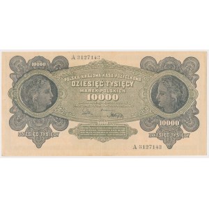 10.000 marek 1922 - A - FAŁSZERSTWO z epoki