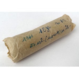 Rulon 10 groszy 1961 - mennicze (50szt)