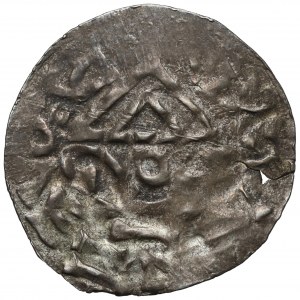 Czechy, Bolesław I (929-967) Denar, Praga - b.rzadki - ex. Jadwiga Zakrzewska-Kleczkowska