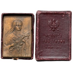 Plakieta MW (40x27) Święta Teresa od dzieciątka Jezus - w pudełku