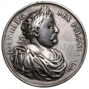 Jan III Sobieski, Medal Zwycięstwo pod Wiedniem 1683 (Höhn) RZADKI