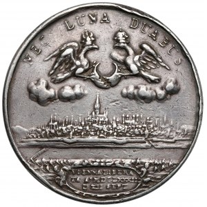Jan III Sobieski, Medal Zwycięstwo pod Wiedniem 1683 (Höhn) RZADKI