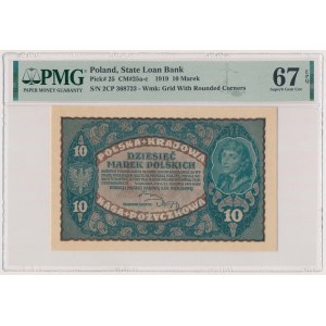 10 marek 1919 Sierpień - II Serja CP (Mił.25b)