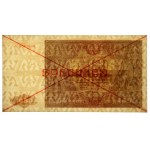 1.000 złotych 1946 - SPECIMEN - A. 1234567 - wzór rzadkiej odmian A z kropką