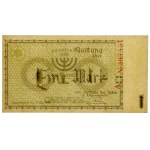 Getto w Łodzi, 1 marka 1940 - numeracja 6-cyfrowa - seria A