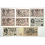 Rosja, 1-500 Rubli 1898-1912 - duży zestaw (39szt)