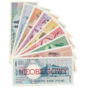 Miasta Polskie NIEOBIEGOWE - komplet