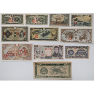 Zestaw banknotów (11szt)