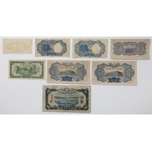 Azja - zestaw banknotów (8szt)