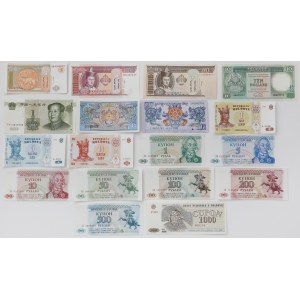 Świat - zestaw banknotów (18szt)