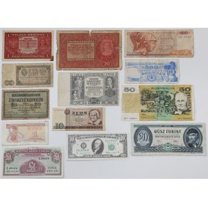 Zestaw banknotów (13szt)