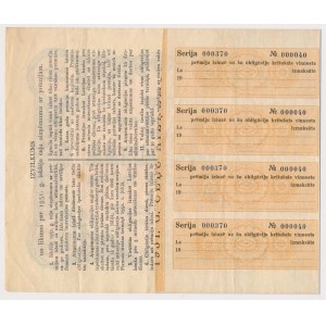 Łotwa, Obligacja 20 Latiem 1931