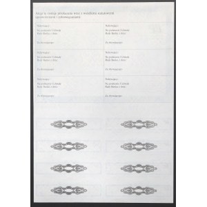 Bank Pocztowy Sp. Akc. w Bydgoszczy, 1 mln zł 1990 - SPECIMEN