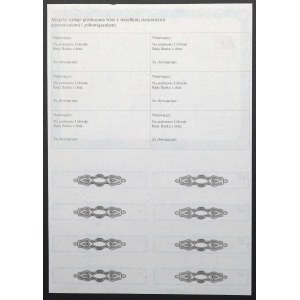 Bank Pocztowy Sp. Akc. w Bydgoszczy, 1 mln zł 1990 - SPECIMEN