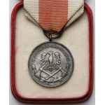 PRL, Srebrny Medal Za Zasługi dla Pożarnictwa