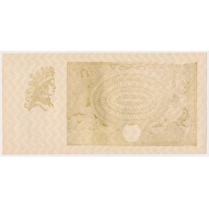 10 złotych 1940 - poddruk awersu z warsztatu fałszerskiego