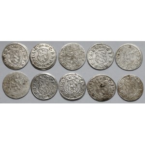 Austria i Niemcy, 2 krajcary 1623-1625 - zestaw (10szt)