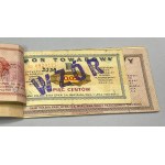 Pewex, Książeczka WZORÓW emisji 1969 od 1 centa do 100 dolarów