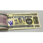 Pewex, Książeczka WZORÓW emisji 1979 od 1 centa do 100 dolarów