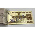 Pewex, Książeczka WZORÓW emisji 1979 od 1 centa do 100 dolarów