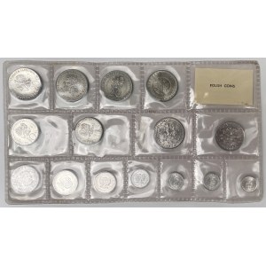 Polskie Monety Obiegowe 1949-1976 - zgrzewka (15szt)