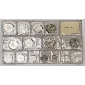 Polskie Monety Obiegowe 1949-1976 - zgrzewka (15szt)