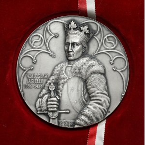 Medal SREBRO Władysław Jagiełło / Grunwald, 1988 - b.rzadki