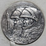Medal SREBRO pierwszy lot Polaka w kosmos 1978 - B.RZADKI