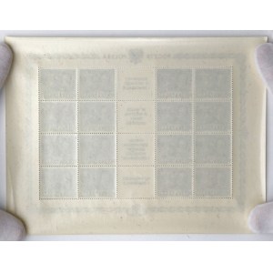 Arkusz znaczków pocztowych - 80 złotych - Franklin D.Roosevelt