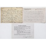 Listy obozowe 1939-1944 - Stalag IIA, IIB, XII/F i Oflag VIB - zestaw (10szt)