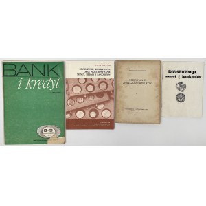 Czyszczenie i Konserwacja Monet i Banknotów - zestaw (4szt)