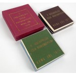 Medale o tematyce numizmatycznej 1970-1975 - zestaw (3szt)