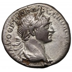 Trajan (98-117 n.e.) Denar, Rzym - Kolumna Trajana