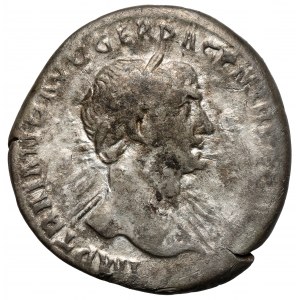 Trajan (98-117 n.e.) Denar, Rzym - Via Traiana