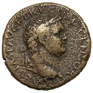 Tytus (79-81 n.e.) Dupondius, Lugdunum