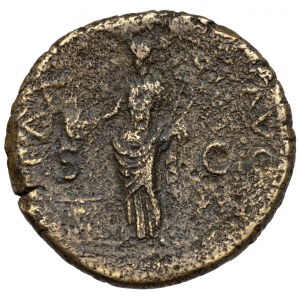 Tytus (79-81 n.e.) Dupondius, Lugdunum