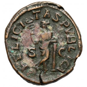 Julia Mamaea (222-235 n.e.) Sesterc, Rzym - Felicitas