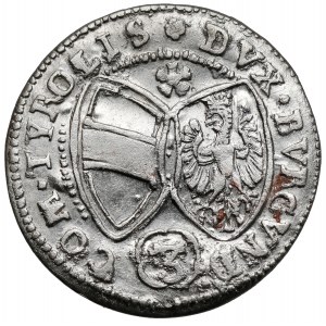 Austria, Ferdynand Karol, 3 krajcary 1640, Hall