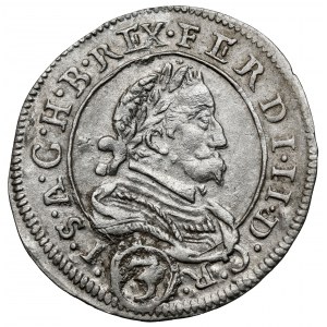 Austria, Ferdynand II, 3 krajcary 1628, Graz