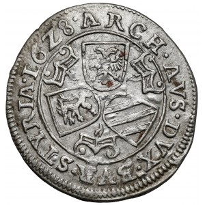 Austria, Ferdynand II, 3 krajcary 1628, Graz