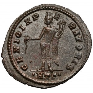 Galeriusz jako cezar (296-297 n.e.) Follis, Heraklea