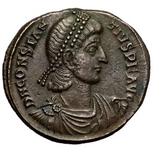 Konstancjusz II (337-361 n.e.) Follis / Majorina (?), Nicomedia