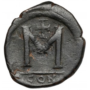 Bizancjum, Anastazjusz (491-518 n.e.) Follis, Konstantynopol