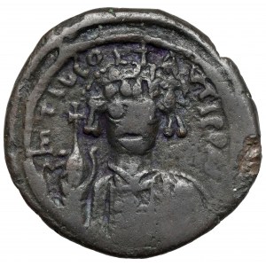 Bizancjum, Tyberiusz II Konstantyn (578-582 n.e.) Follis, Nikomedia