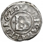 Pomorze, Franciszek I, Szeląg podwójny 1620, Szczecin - KRZYŻ przed DS